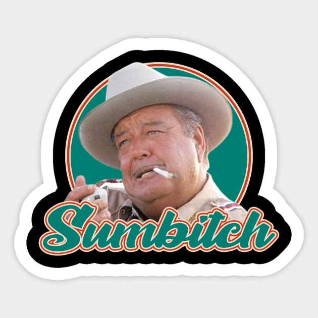 Sumbitch Smoker Sticker by armanyoan